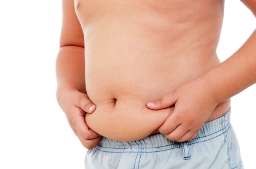 child picture showing children obesity