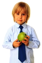 Picture representing healthy eating for children